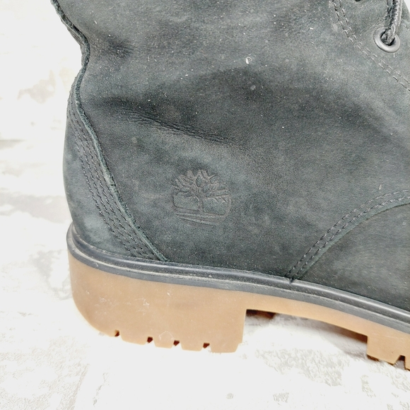 Timberland Women's Jayne 6-inc Black Lace Up Waterproof Boots K590 - Picture 5 of 12